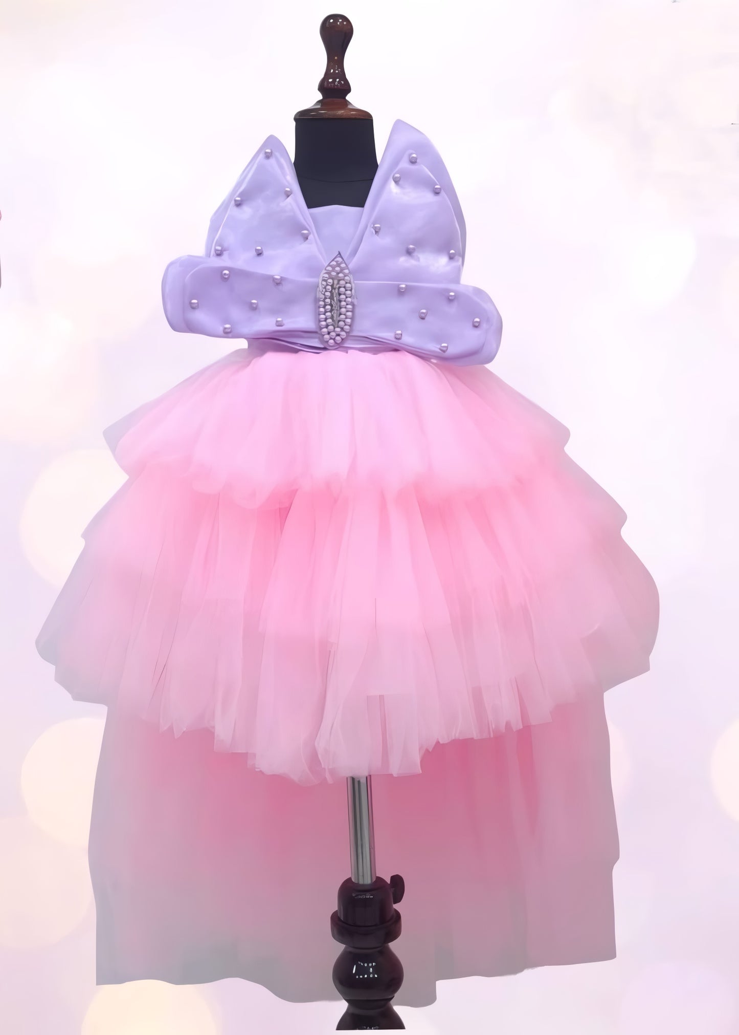 Pink and Lavendar Frock