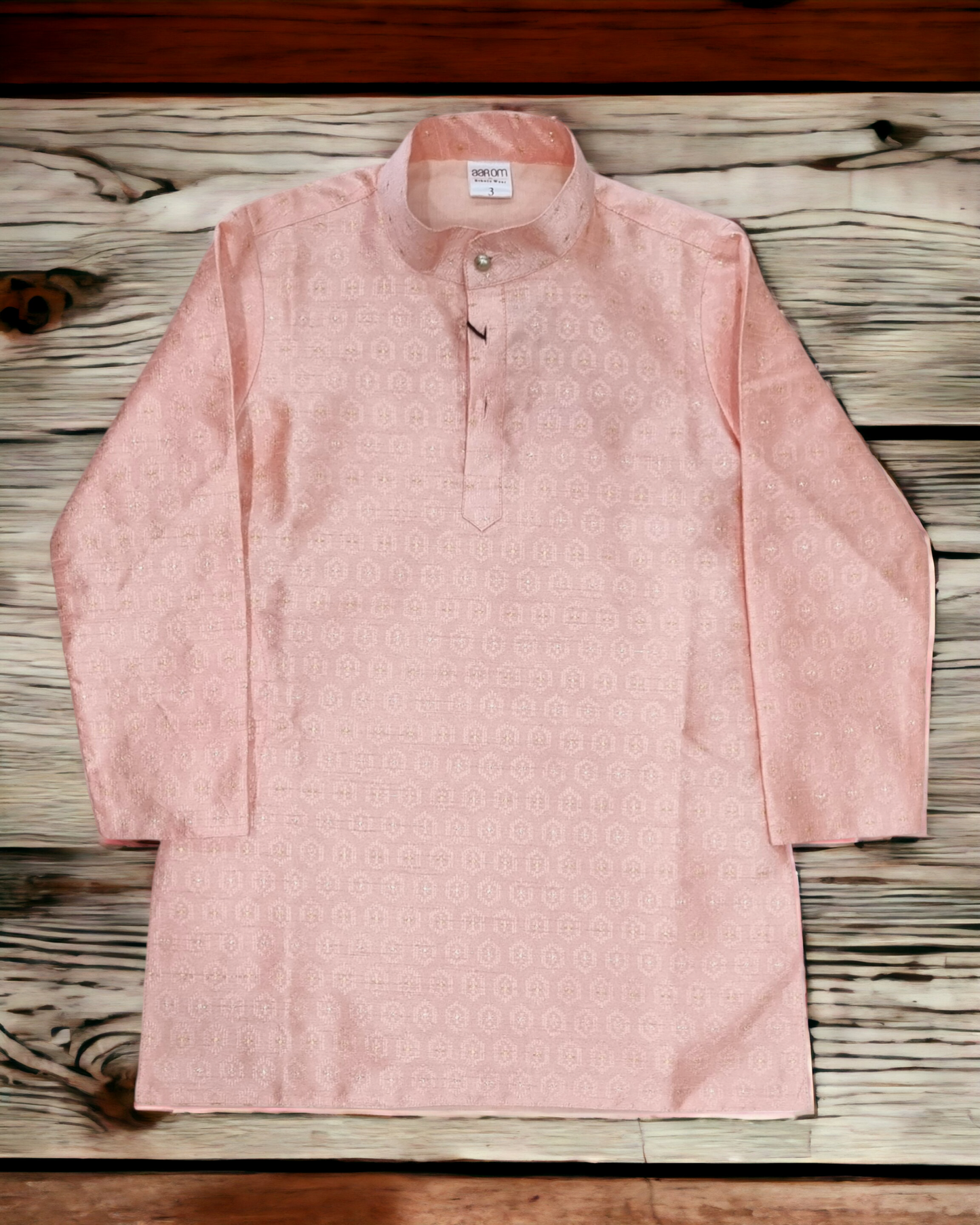 Boys kurta pajama set, Pink (D-397P)
