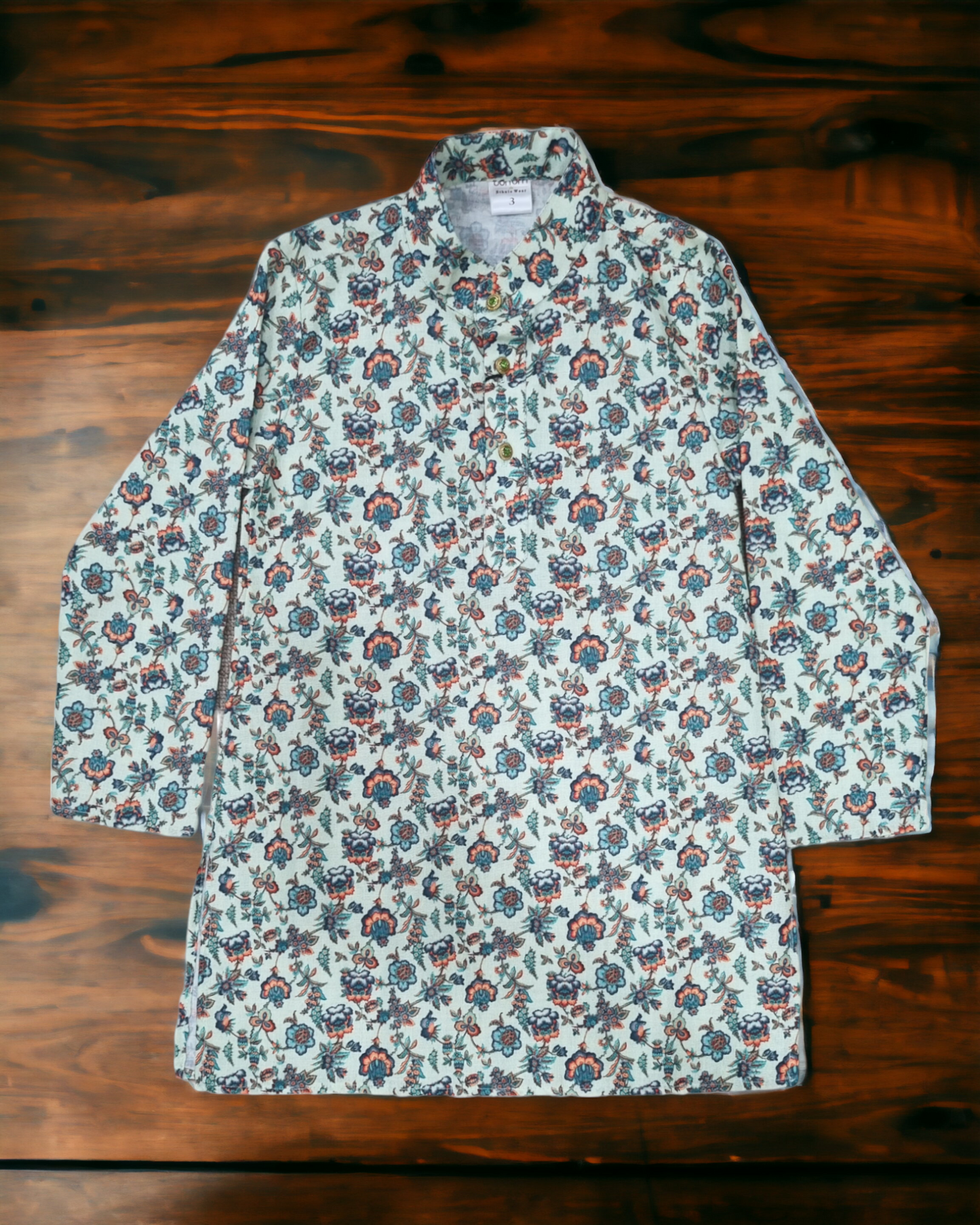 Boys kurta pajama set, Green (D-4004G)