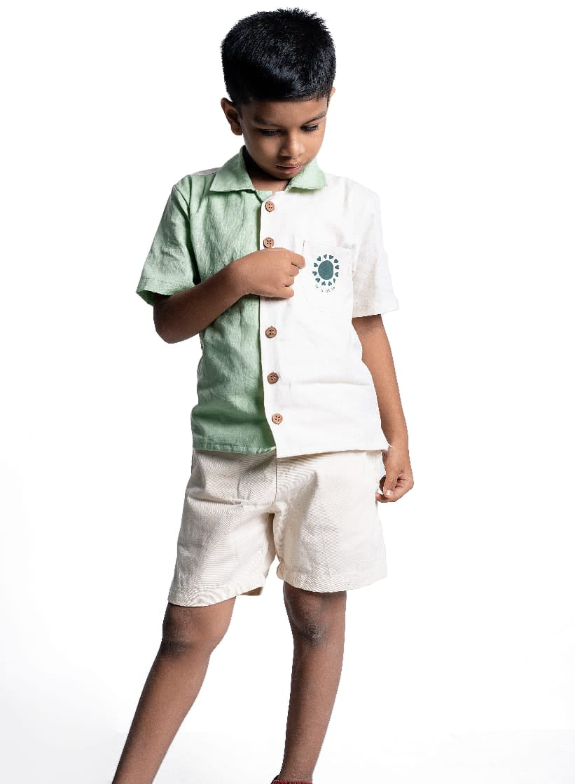 See Sow sunshine unisex green and baige