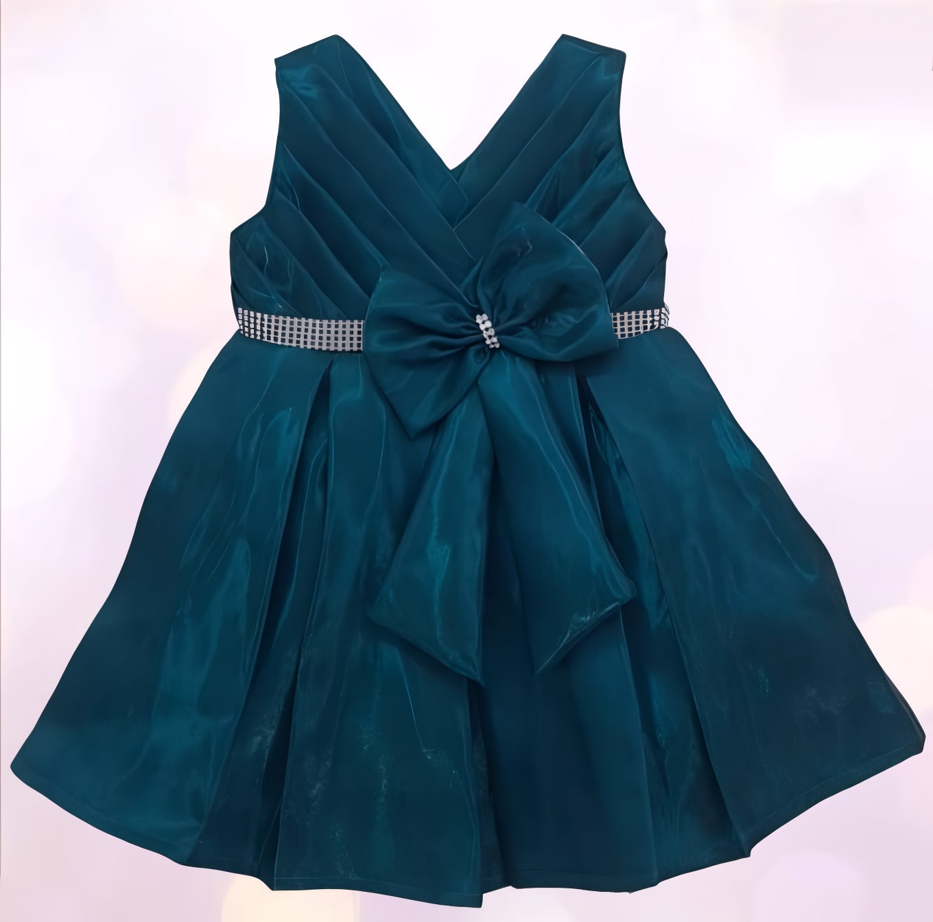 Rama Color Frock with Bow