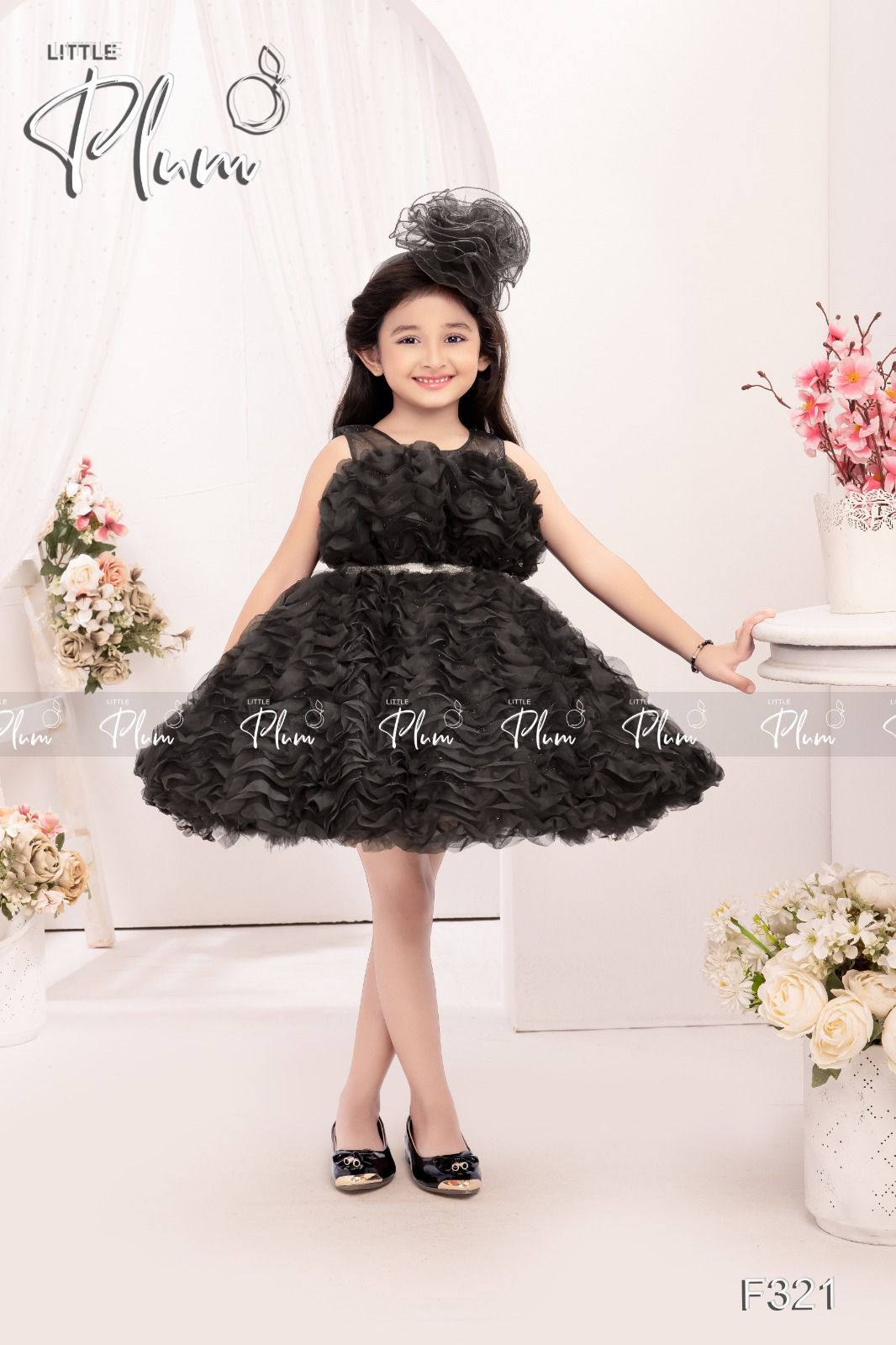 Black Sleeveless Frock
