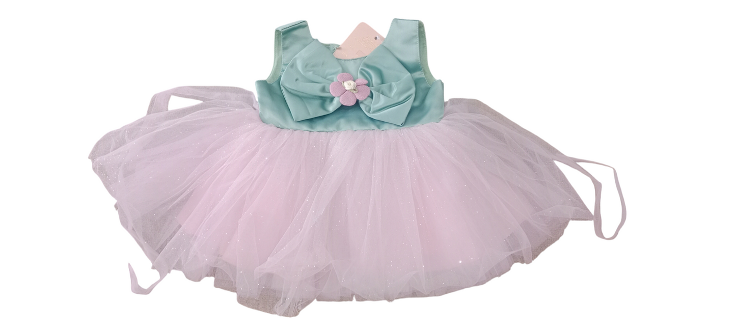 Green and Pink frock