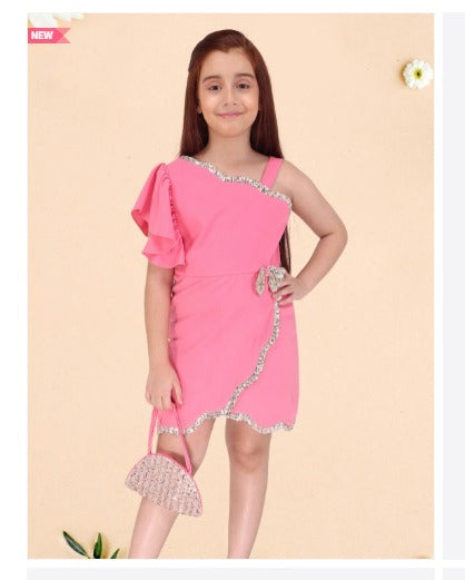Coral Pink Skirt