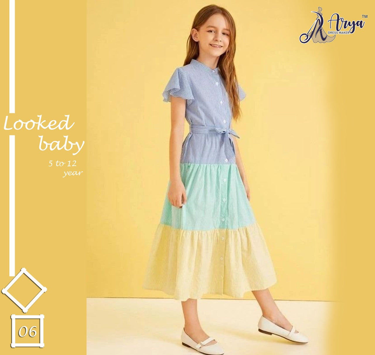 Girls 2025 long midi