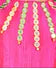 Girls Dark pinkMirror bells lehenga choli