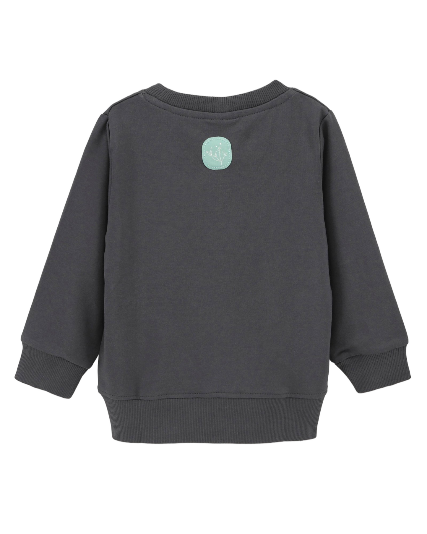 Full Sleeves Sweatshirt Lets Have Fun Theme - Ash Grey