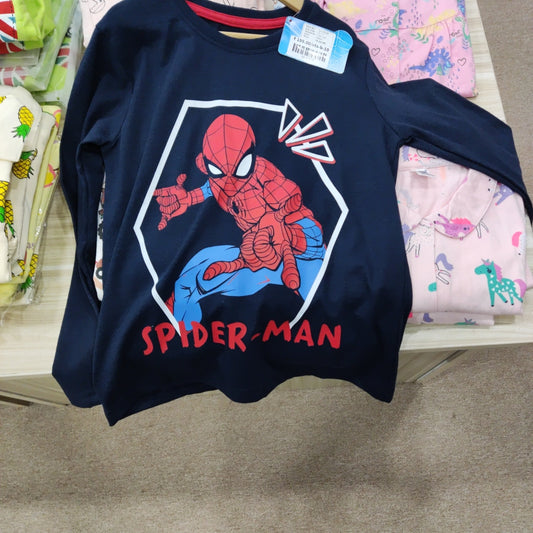 Boys spider-man print  tshirt