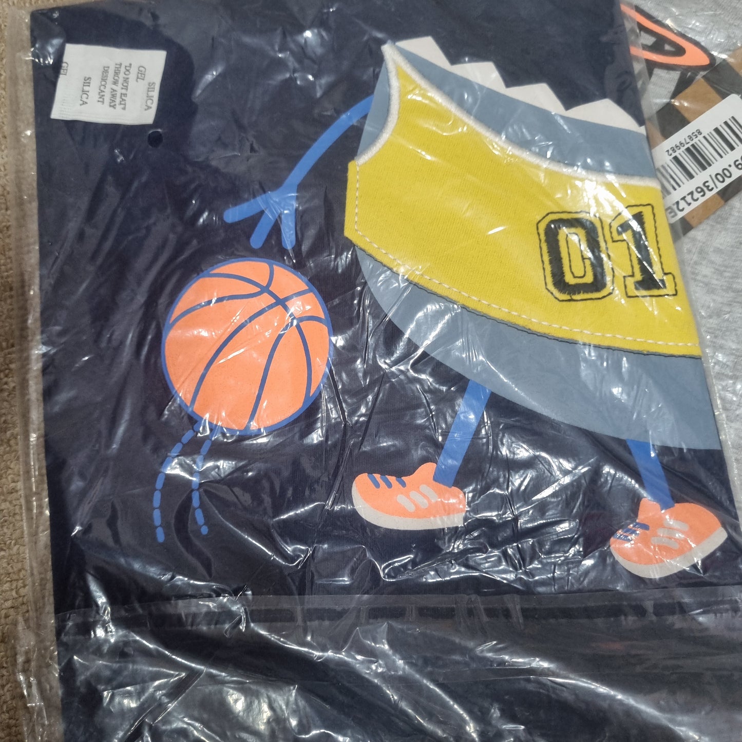 Basket ball print t-shirt