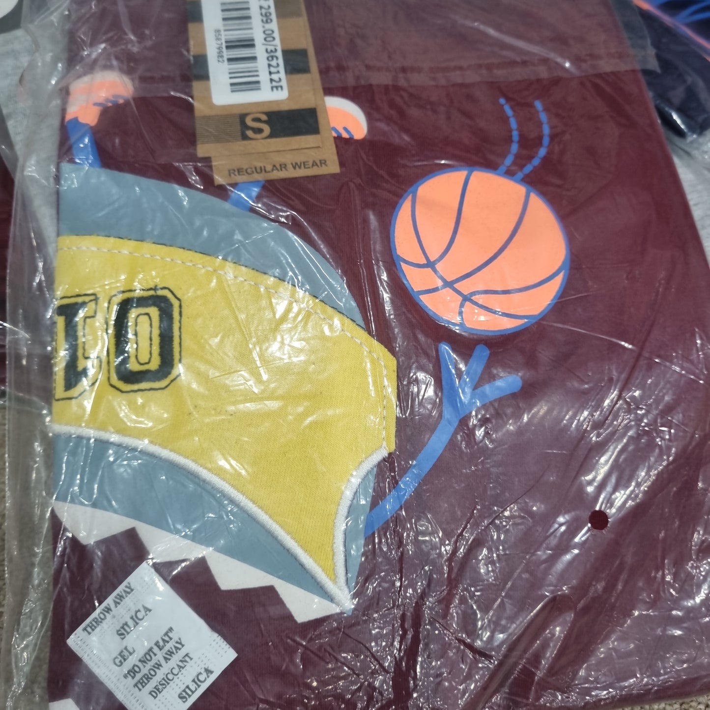 Basket ball print t-shirt