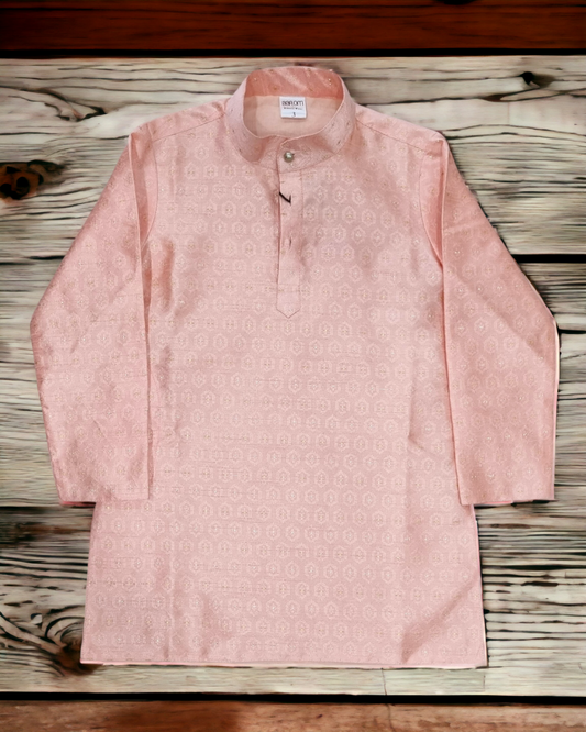 Boys  kurta pajama set, Pink (D-397P)