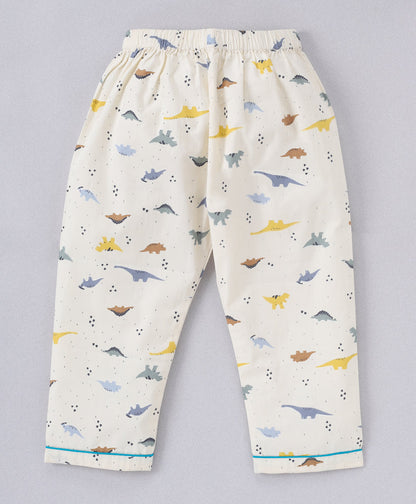 Off white dinosaur printed nioght ware for kids15