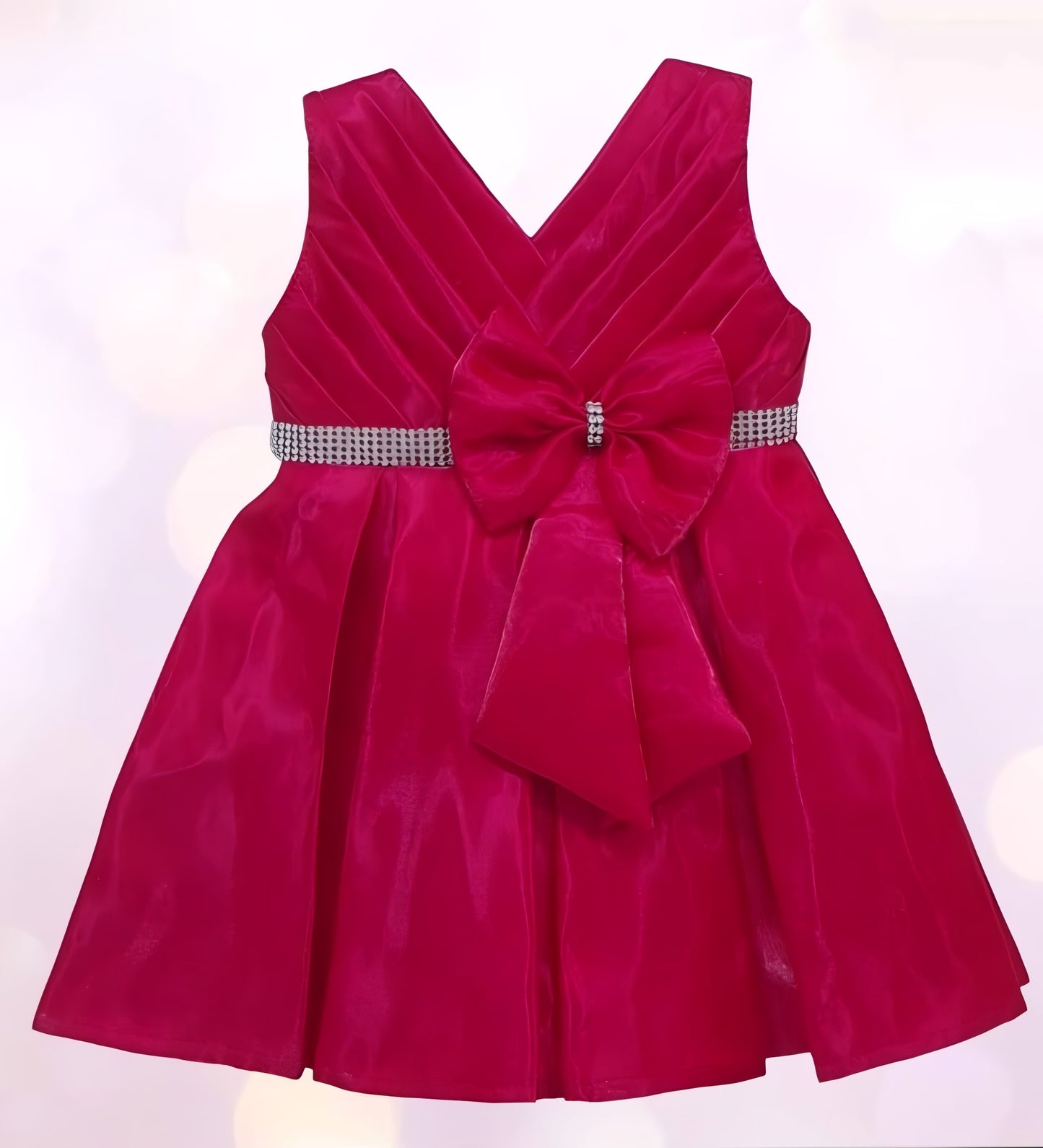 Rani Color Frock with Bow