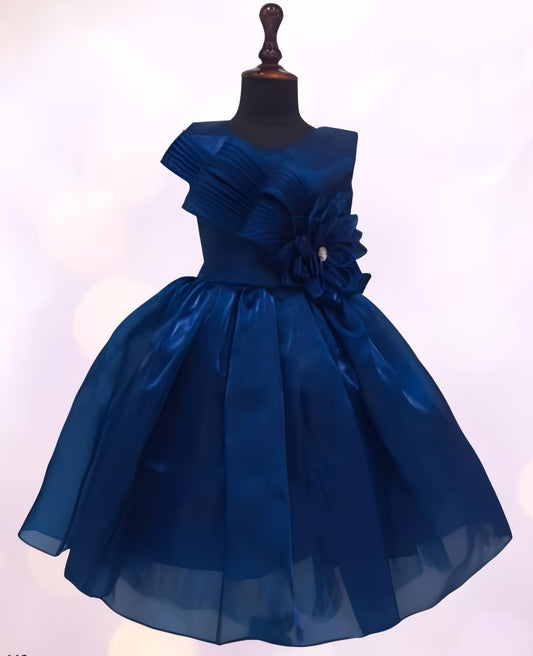 Rama color frock with chest design