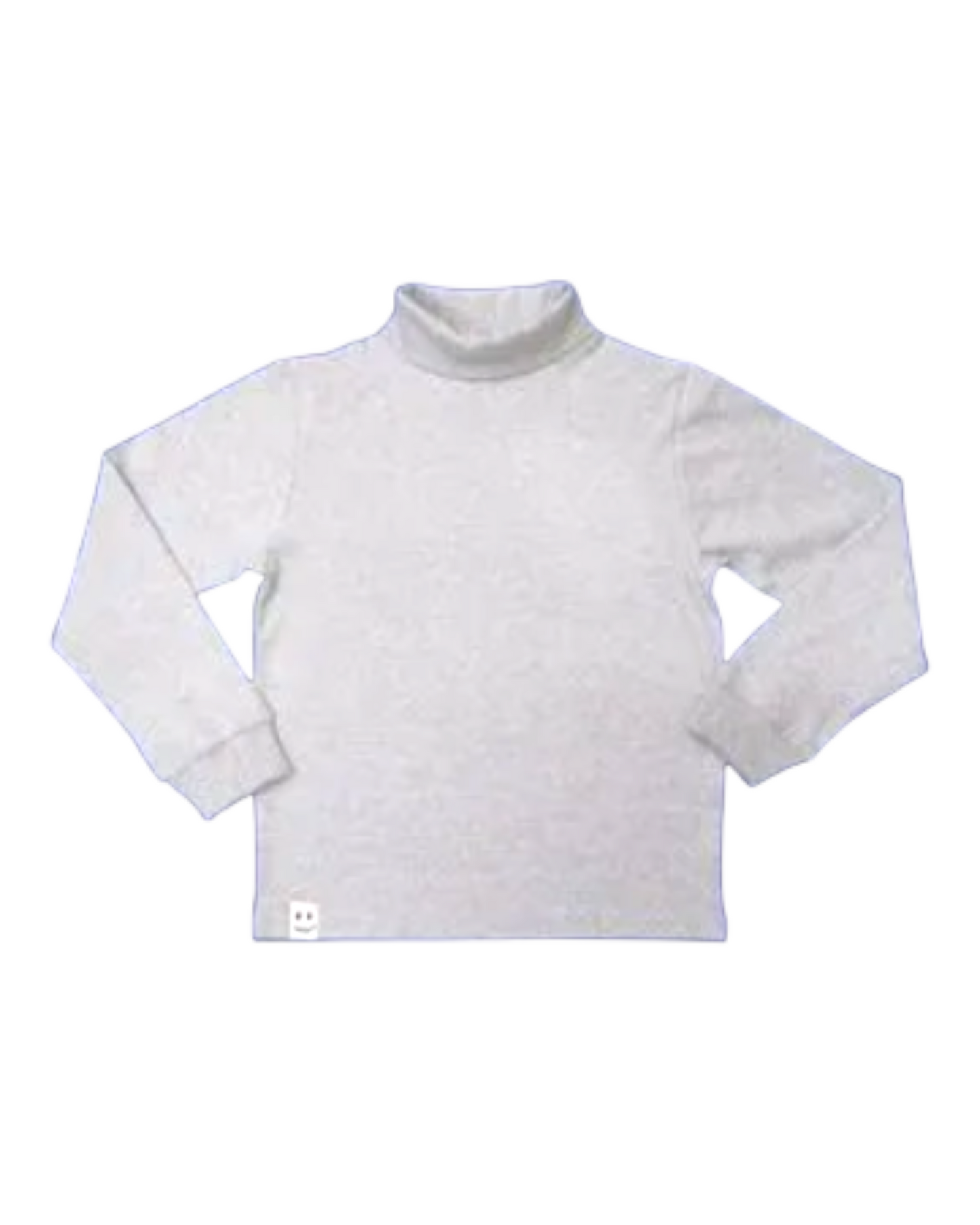 Turtle Neck Full Sleeves Ollypop T-Shirt Solid- Grey