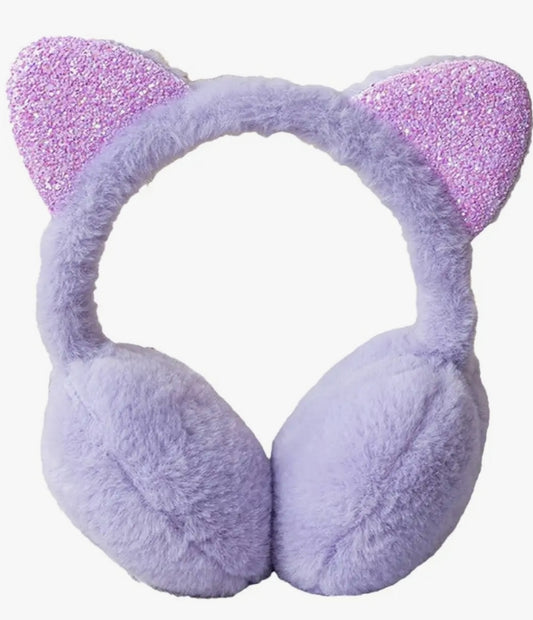 Earmuff for girls (purple)