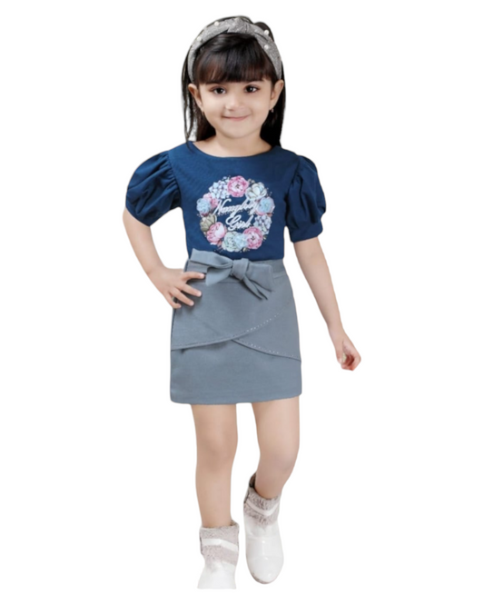 Top And Skirt For Girls