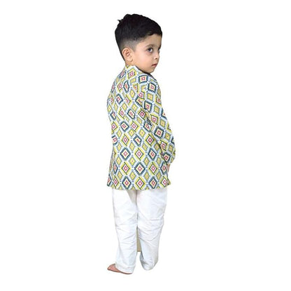 Pista diamond kurta pyjama for boys