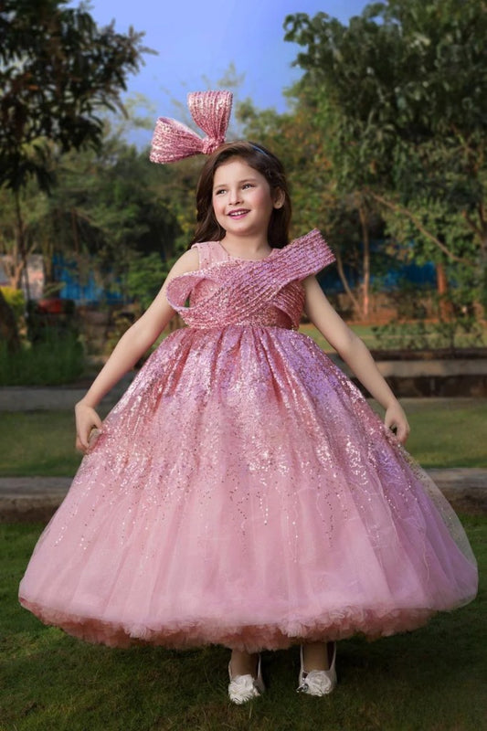 Little Plum Onion Color Gown