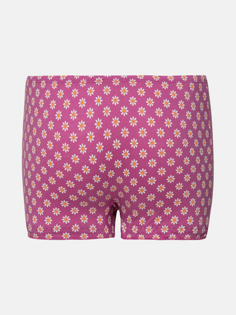 Jockey Girl's Super Combed Cotton Printed Bloomers with Ultrasoft Waistband