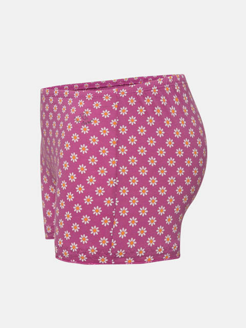 Jockey Girl's Super Combed Cotton Printed Bloomers with Ultrasoft Waistband