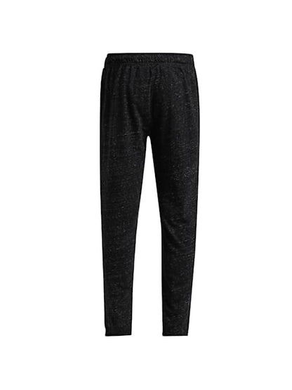 Jockey Boy's Super Combed Cotton Rich Graphic Printed Joggers with Side Pockets Black Snow Melange