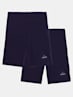 Jockey Girl's Super Combed Cotton Elastane Stretch Shorties with Ultrasoft Waistband - Classic Navy