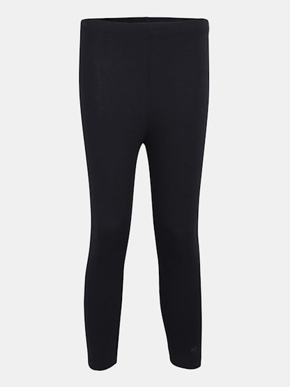 Jockey Girl's Super Combed Cotton Elastane Stretch Slim Fit Three Quarter Leggings - Cosmic Sapphire