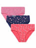 Jockey Girl's Super Combed Cotton Printed Panty with Ultrasoft Waistband - Print Assorted (Pack of 3)