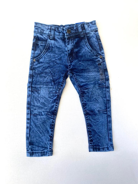 Full Length Denim Jeans- Dark Blue