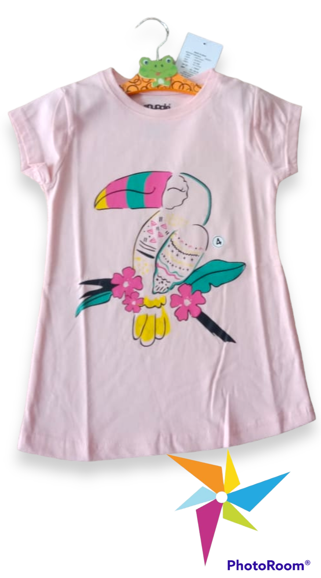 Bird Printed Pink t-shirts