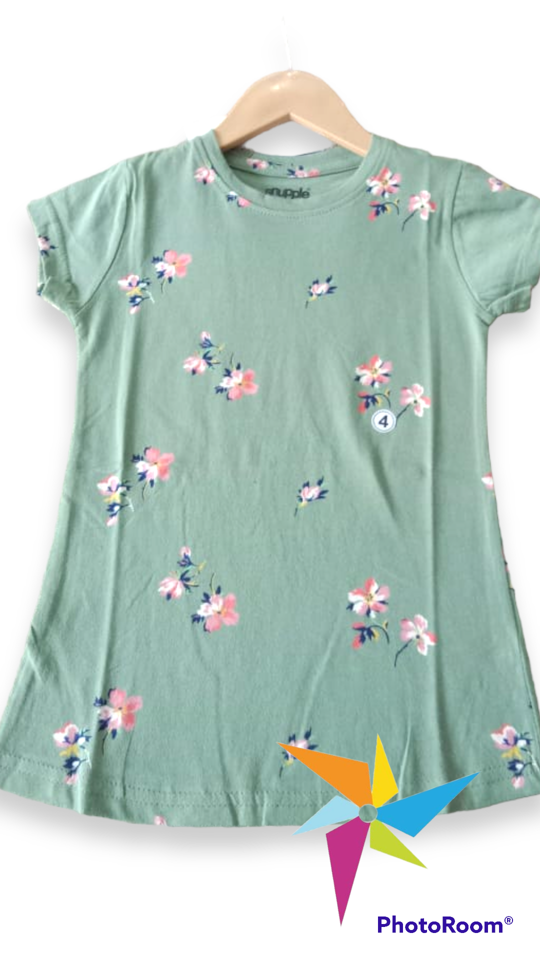 Graphic Printed Pure Cotton T-shirts : Flower