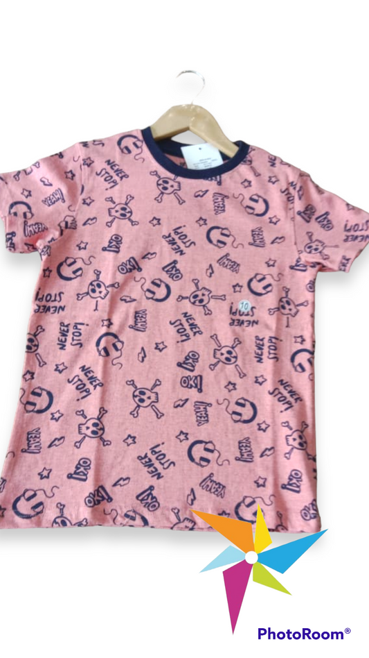 Graphic Printed Pure Cotton T-shirts : NeverStop