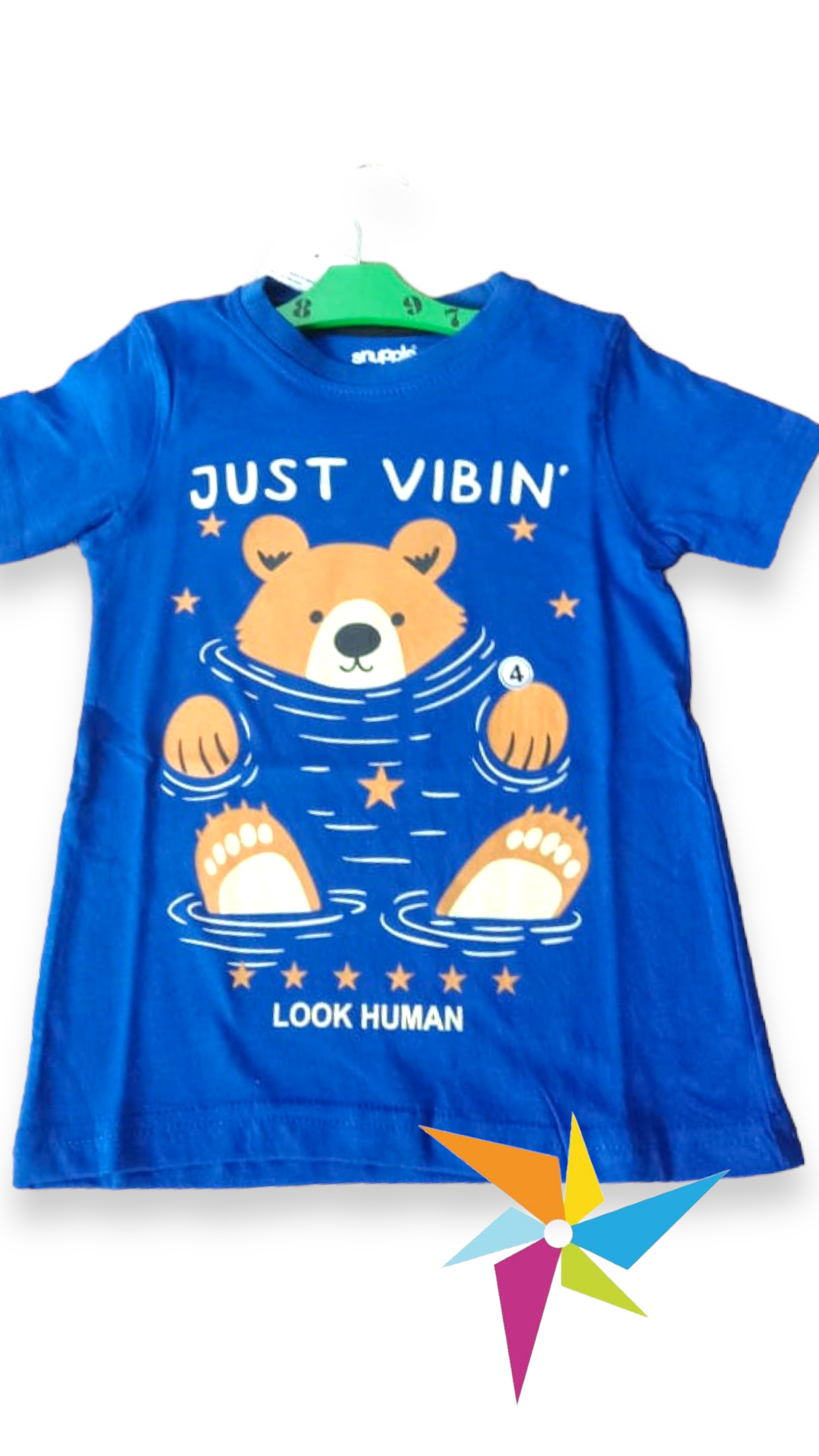 Graphic Printed Pure Cotton T-shirts : Bear