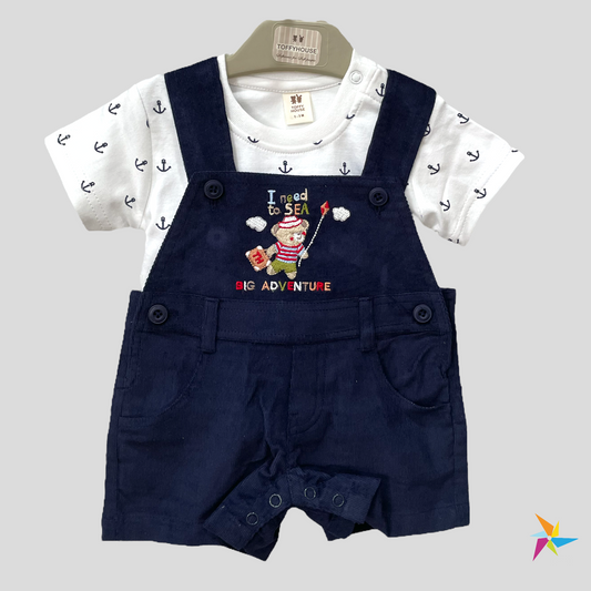 TH girls big adventure printed set