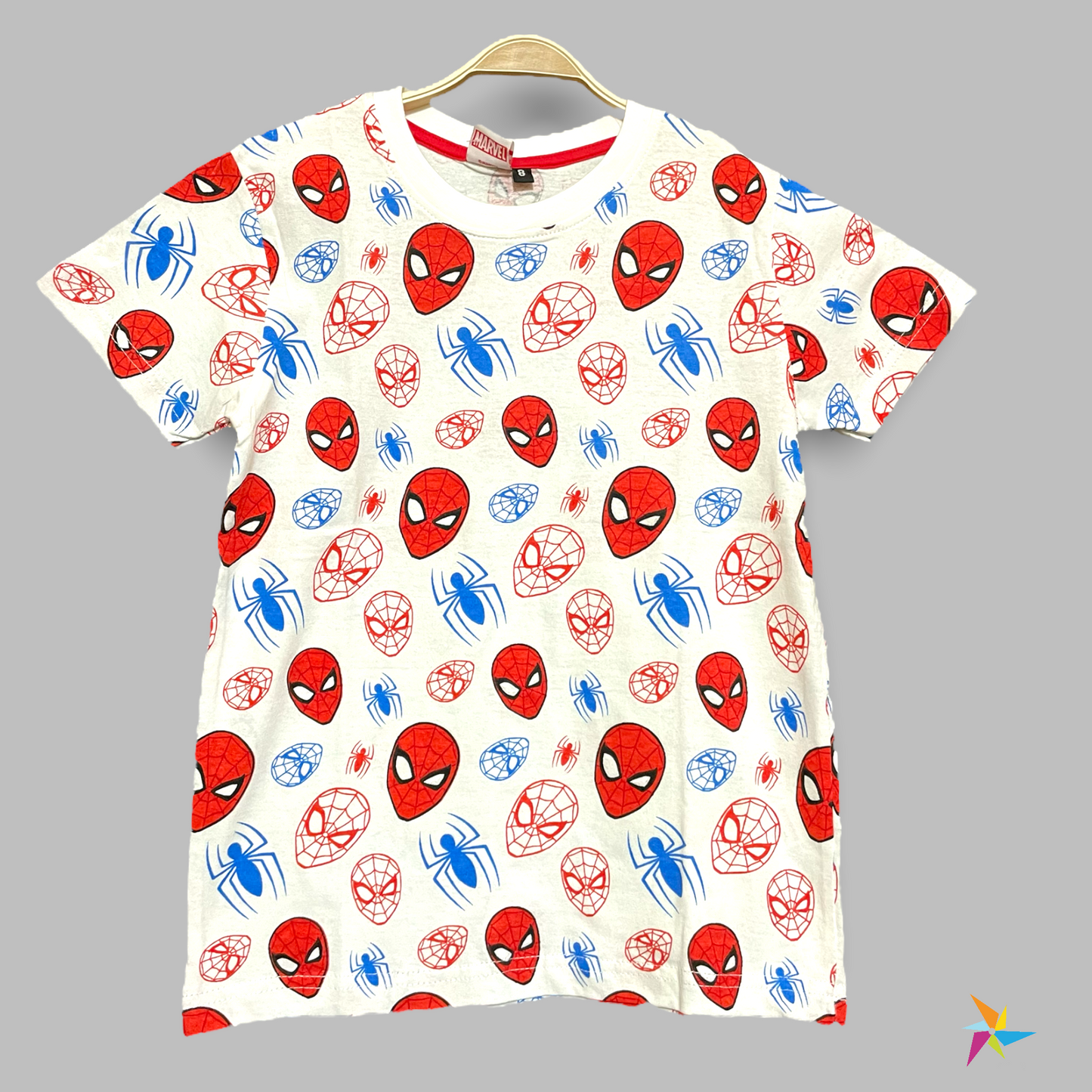 Boys Spider-Man print T-shirt White