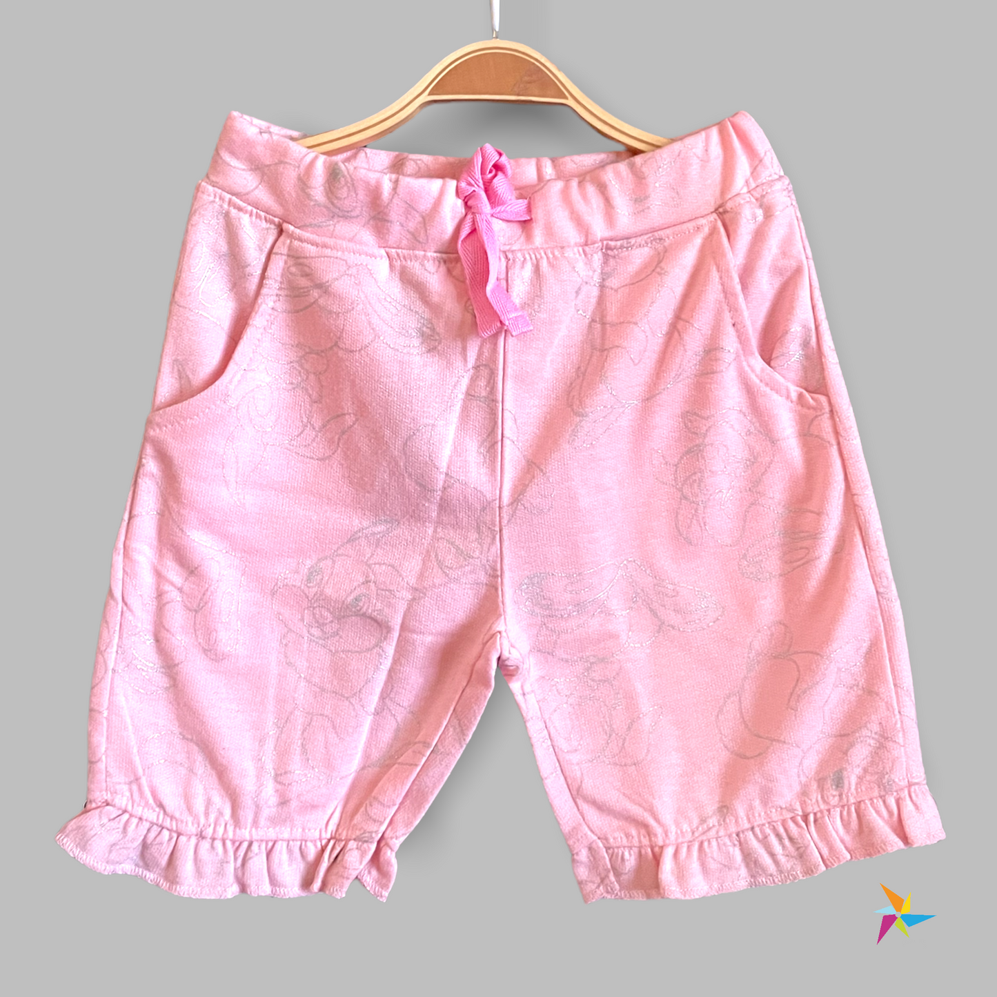 Girls Shorts baby pink