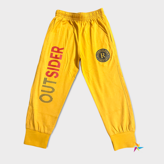 Boys Jupiter Lower Yellow with outsider logo