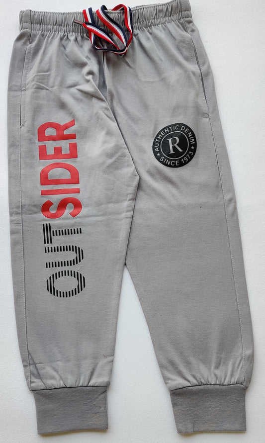 Boys Jupiter lower Grey with outsider logo