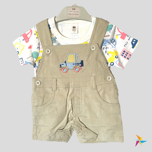 TH boys Tshirt set truck print